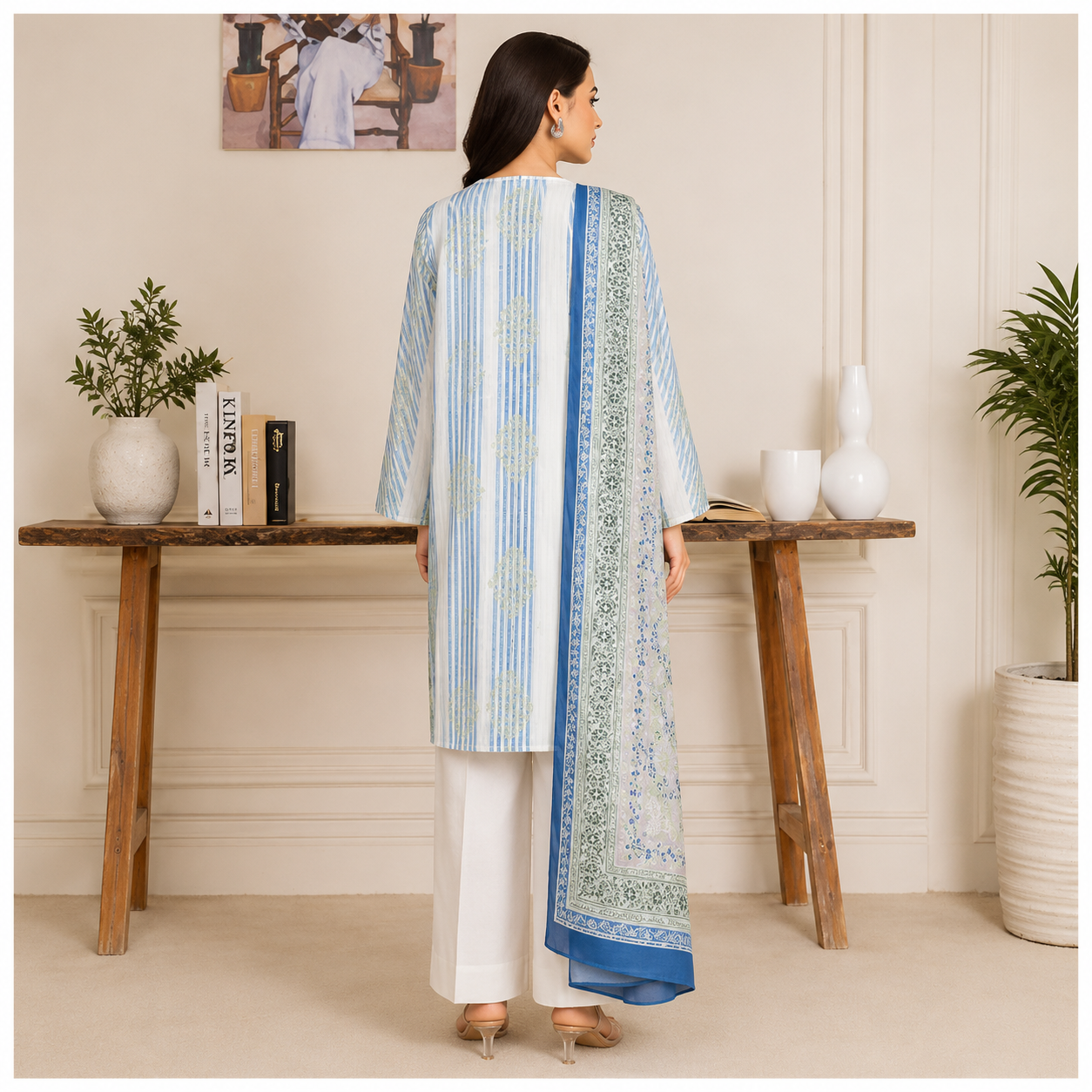 Sulé Unstitched 3-Piece Printed Lawn Suit – Vol. 1 | Design 10