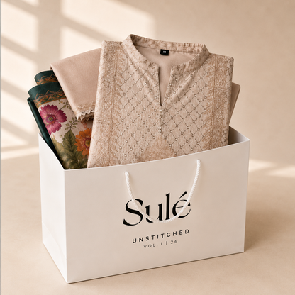 Sulé Unstitched 3-Piece Embroidered Lawn Suit – Vol. 1 | Design 05