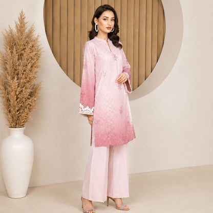 Sulé Unstitched Vol. 1 | 26 – Digital Printed Lawn Dress with Voile Dupatta (Design 04)