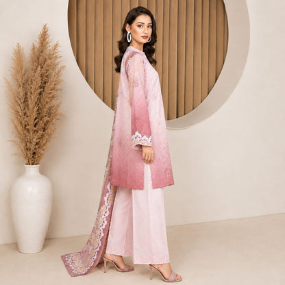 Sulé Unstitched Vol. 1 | 26 – Digital Printed Lawn Dress with Voile Dupatta (Design 04)